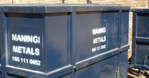 y5 maningi scrap metal skip